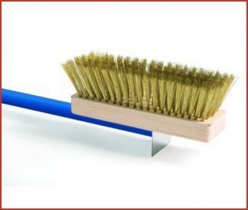 Bestpizzasupplies.com gi metal brass bristle oven brush for sale