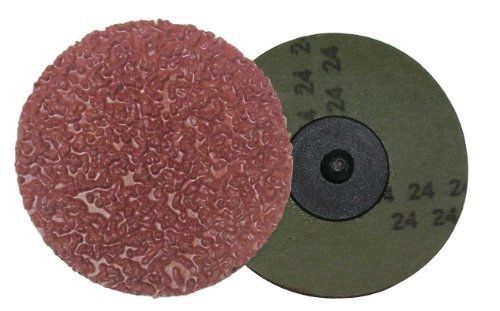 Shark 3220gt 2-inch grit-24 resin fiber aluminum oxide grinding discs, 25-pack for sale