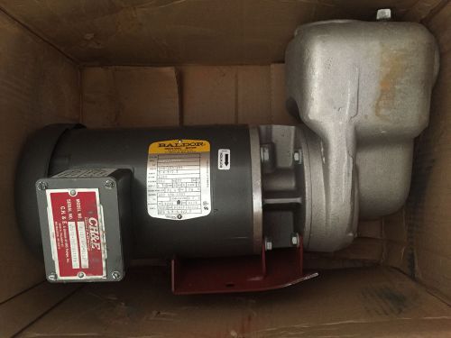 BALDOR 1-1/2HP  3450RPM AC MOTOR &amp;  1-1/2&#034; NPT  CENTRIFUGAL PUMP CH&amp;E NEW!