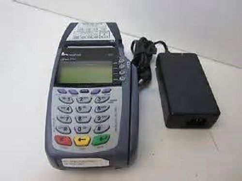 VeriFone Omni 3730 Model# V510 with Cords Good Condition