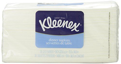 Kleenex Premium Dinner Napkins, 2-Ply - 50 ea New