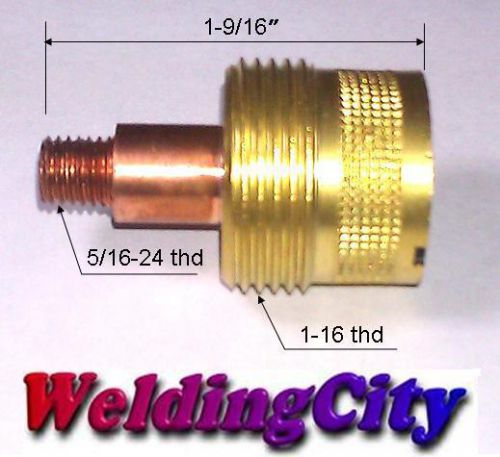 Weldingcity 2-pk large gas lens collet body 995795s (1/8&#034;) tig torch 9/20/25 for sale