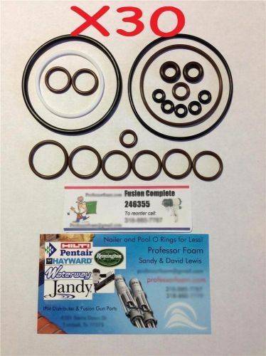 40 kits 246355 o-ring rebuild kit fits graco fusion gun air purge ap low cost pf for sale