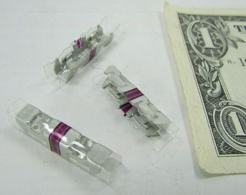 Tyco Picabond Gel Filled Butt Splice Crimp Connectors, Purple 61226-2, Telecom