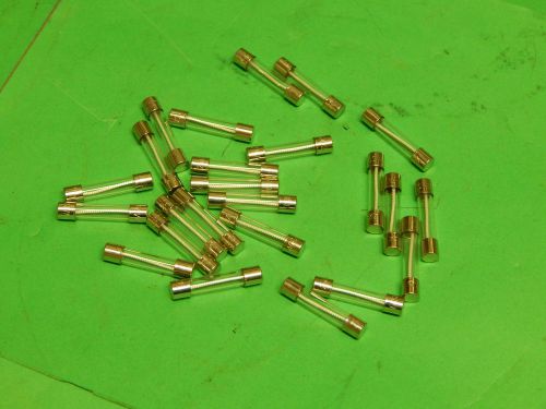 Lot of 24 bussmann mdl-2a glass fuse mdl2a 2 amp 250 volt for sale