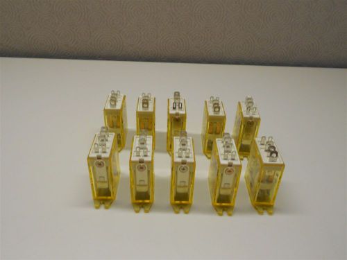 NEW (10 COUNT) IDEC RELAYS PN: RHIB-UT