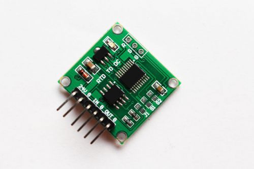 Pt100 temperature transmitter module output voltage signal is 0 ~5v 0 ~10 v