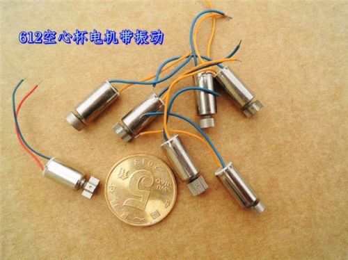 10pcs Hollow Cup Motor Vibration Motor Micro DC Brushless Motor  2015 Hot