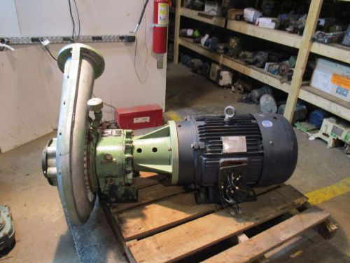 Invincible turbo flow air mover / leeson 40hp motor #818632 mod:7515 used for sale