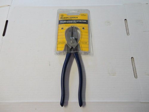 KLEIN 9&#034; HIGH-LEVERAGE SIDE-CUTTING PLIERS D213-9NETH