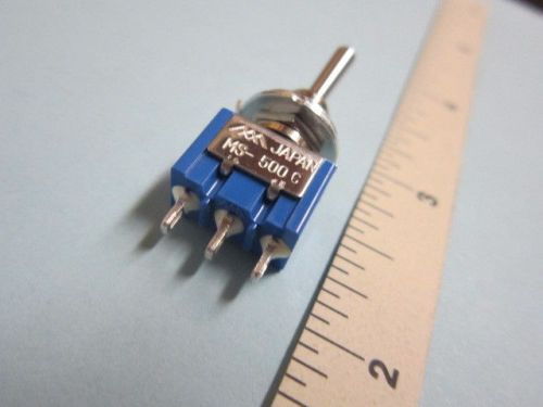 Mountain ms-500c spdt on-off-on  toggle switch, solder terminals for sale