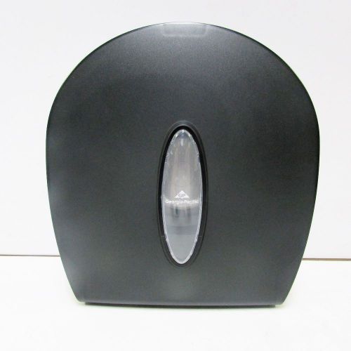 New 59009 georgia pacific 9&#034; jumbo bath tissue dispenser translucent smoke for sale