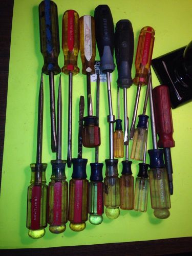 Misc Tool Lot  Craftsman Kobalt And Other Brands Screwdrivers