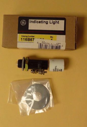 GE General Electric 116B6708G3 Indicating Light 125V DC