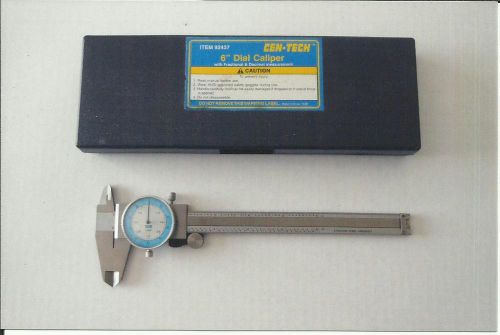 PITTSBURGH 6&#034; DIAL FRACTIONAL CALIPER MODEL 92437