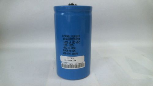 Cornell Dubilier DCM332T350DF2B 350VDC Capacitor