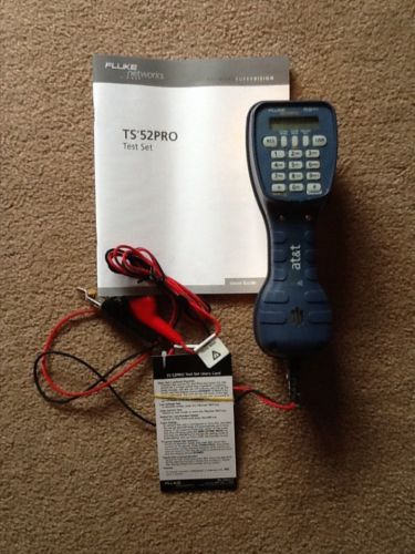 &#034;New&#034; Fluke Networks TS52Pro Test Set