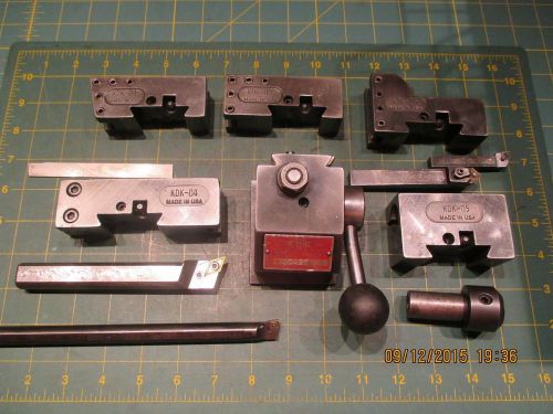 MACHINIST TOOLS * KDK 6 PC NO 0 TOOL HOLDER * DETAILS IN DESCRIPTION