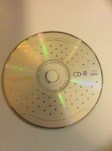 (34) Memorex CD-R 52X/700MB/80MIN