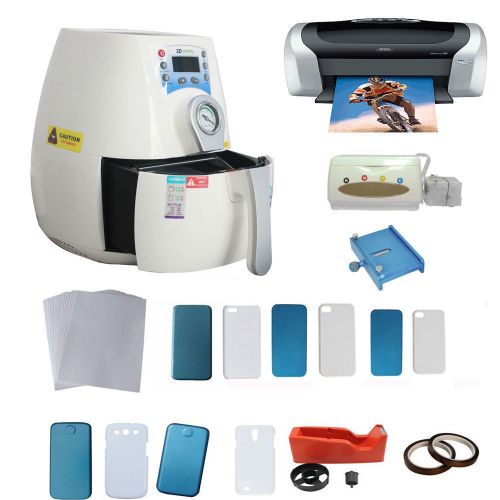 Mini 3d vacuum sublimation machine phone cover transfer kit for sale