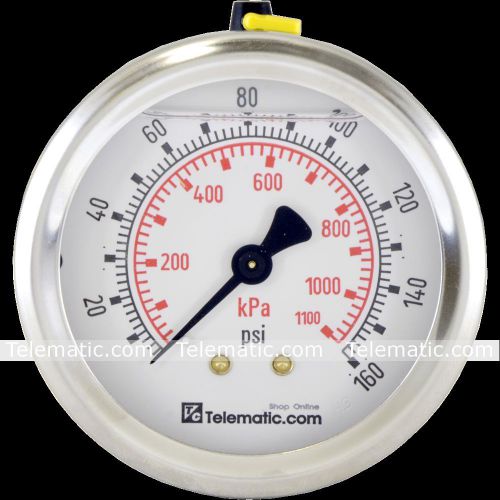 WIKA, 233.53-2.5-2C-600, Bourdon Pressure Gauge