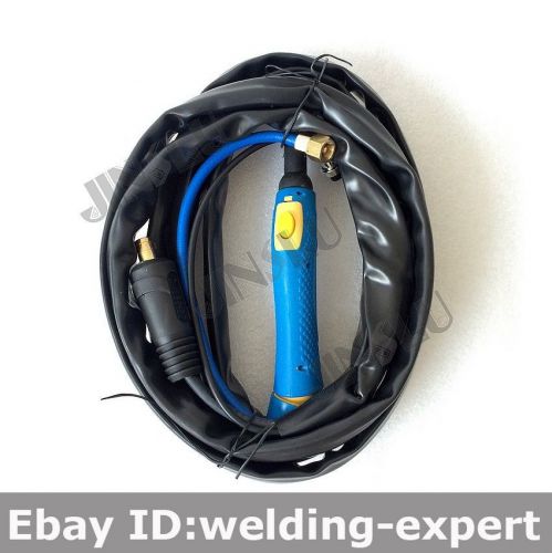 Wp-26 wp26 wp 26 tig-26 tig welding torch 4m dinse connection quick connector for sale