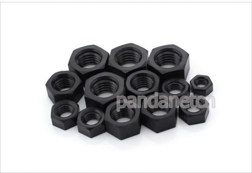 M4 NYLON PLASTIC Screw Nut Hexagonal Standoff Spacer Black 100PC