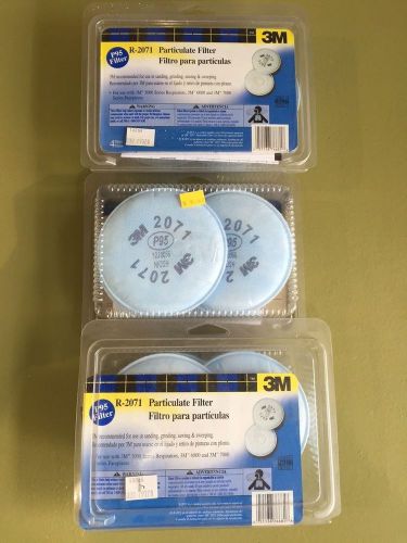 3M R-2071 P95 Particulate Filter 3PKS X 4 Filters = 12 PCS