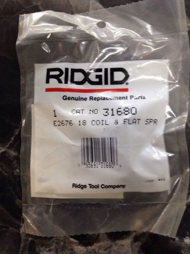 New ridgid 18&#034; pipe wrench coil &amp; flat spring kit #31680 for sale