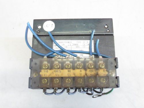 YASKAWA USN 100VA SINGLE PHASE TRANSFORMER  TYPE USN