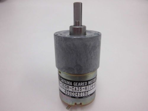 AMAT APPLIED MATERIALS 1080-01114 Motor Gear head 24VDC