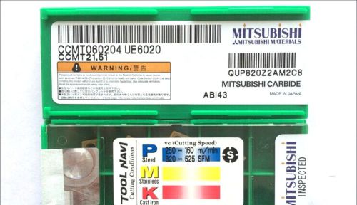 NEW in box MITSUBISHI CCMT060204 UE6020 CCMT21.51   Carbide Inserts 10PCS/Box