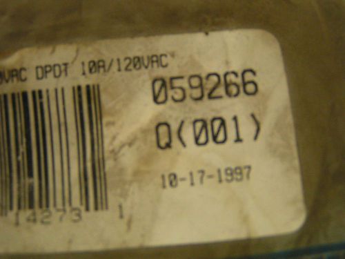 MILLER 059266 RELAY,  ENCL  120VAC