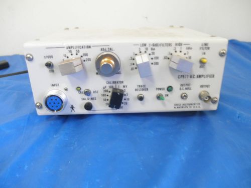 Grass Instruments CP511 A.C. Amplifier ~(S8660)~