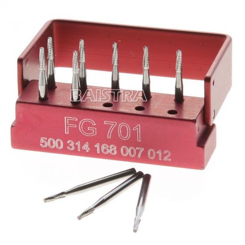 Dental SBT Tungsten Steel Burs FG-701 High Speed Handpiece 10pcs/pack Hot