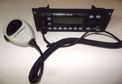 Motorola mcs2000 mobile radio control head hcn1117a with microphone hmn4069b for sale