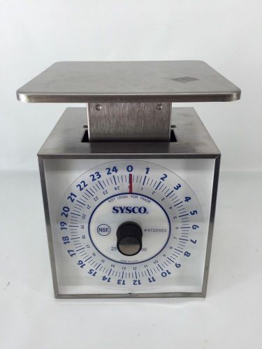 SYSCO 25 LBS  4 Oz Premier  SCALE