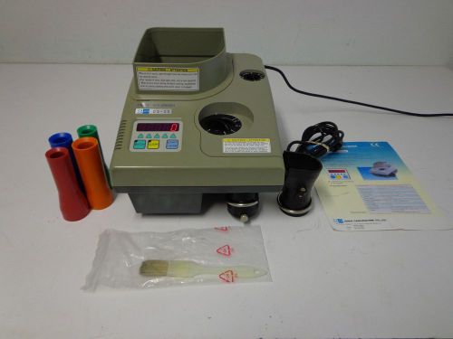 JCM CS-25 Coin Counter Coin Sorter With Off-Sort High Speed Coin Sorter Counter