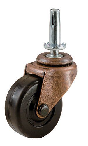 Shepherd 9347 Medium-Duty Swivel Stem Caster (2-Pack)