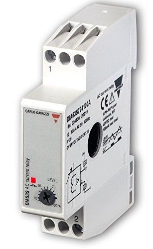 CARLO GAVAZZI DIA53S72420A Mini Current Monitor, Slim 17.5mm width, Adjustable