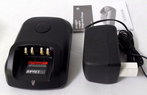 Motorola IMPRES Adaptive Single Unit Charger &amp; Power Supply WPLN4243A - New