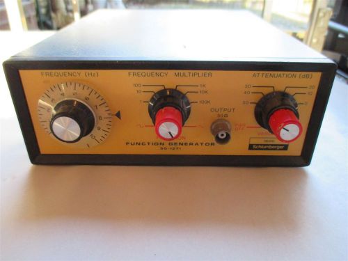 Heath Schlumberger Function Generator SG-1271 Professional Lab Equipment