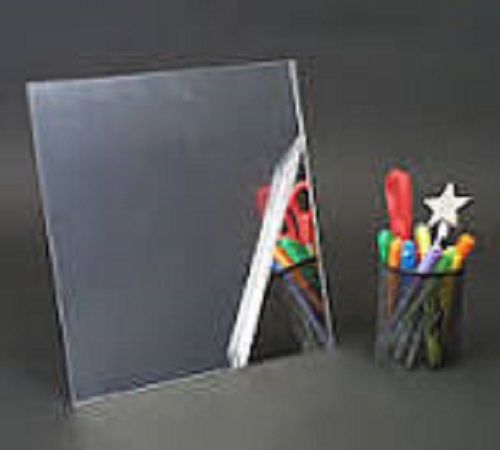 CLEAR MIRROR ACRYLIC PLEXIGLASS 1/4&#034; X 8&#034; X12&#034; PLASTIC SHEET