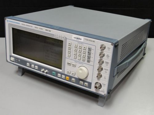 Rohde &amp; Schwarz SMIQ06B Vector Signal Generator, 300 KHz - 6.4 GHz *w/ OPTIONS*