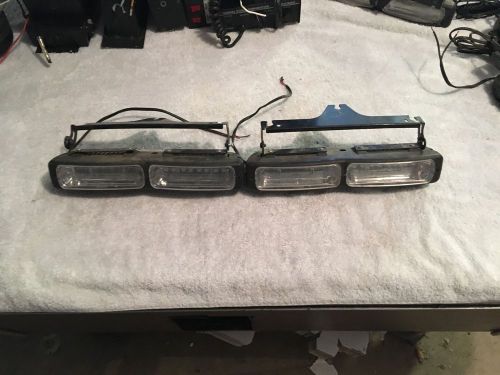 Set of (2) Dual LED Dashlight (B/W) super bright