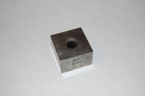 Webber .650 gauge block