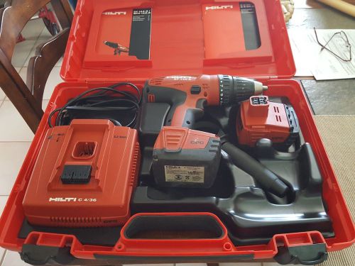 Hilti SF-144-A /2.6Ah Drill in Case with Manuals