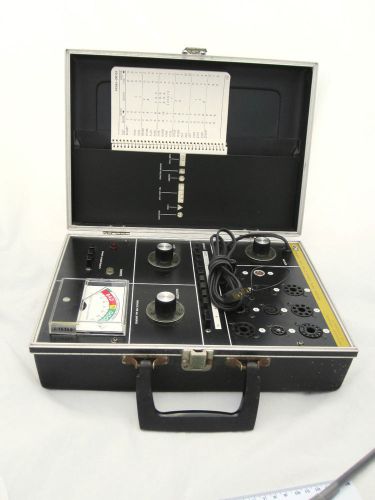 Tube tester works fine dynascan 607 with all original documentation for sale