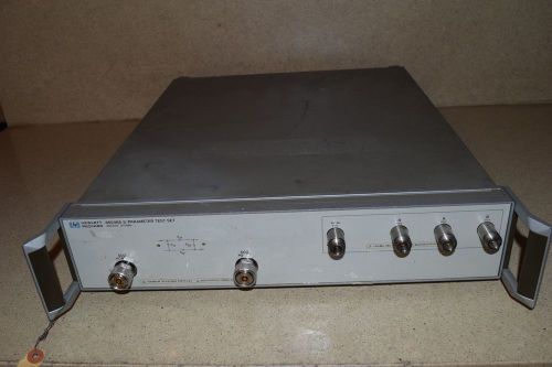 HEWLETT PACKARD 85046A S PARAMETER TEST SET 300 kHz - 3.0 GHz