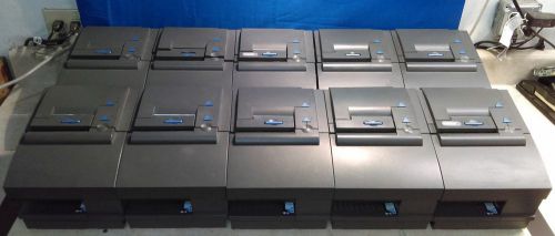 Lot of 10 IBM 4610-2CR 40N6882 40N6883 Receipt POS Printer w/ Check Scan.